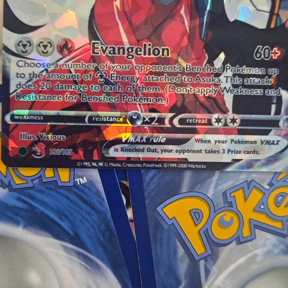 Asuka Langley Pokemon Card - Picture 4 of 7